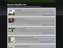 Tablet Screenshot of kansas-city-biz.com